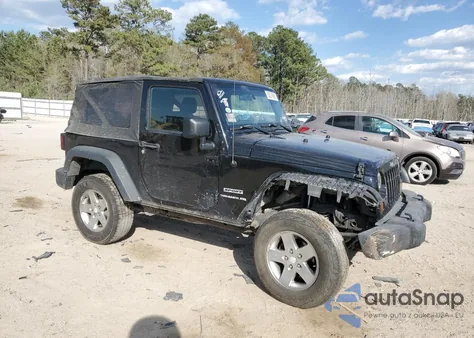 2012 Jeep Wrangler Sport from USA, damaged, VIN 1C4AJWAG0CL130475